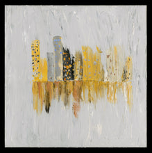 Load image into Gallery viewer, Gold In The City [Original Canvas, Framed]
