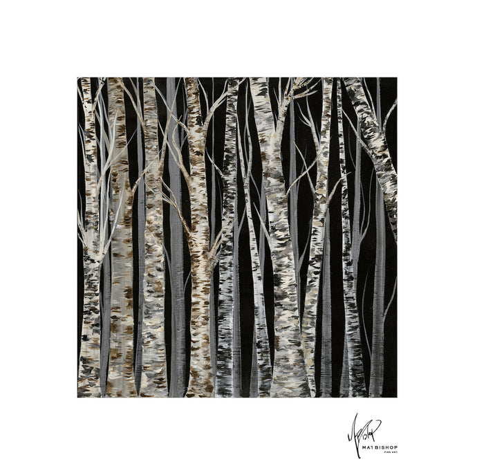 Deep Birch [Artist Signed, Limited Edition Print] - Mat Bishop Fine Art Online Store