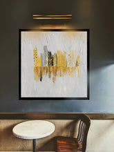 Load image into Gallery viewer, Gold In The City [Original Canvas, Framed]
