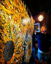 Load image into Gallery viewer, Sun Burst [Original Canvas, Framed] Property Styling - Mat Bishop Fine Art Online Store
