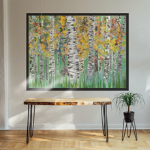 Load image into Gallery viewer, Laying Among The Grass I Dream [Original Canvas, Framed] Property Styling - Mat Bishop Fine Art Online Store
